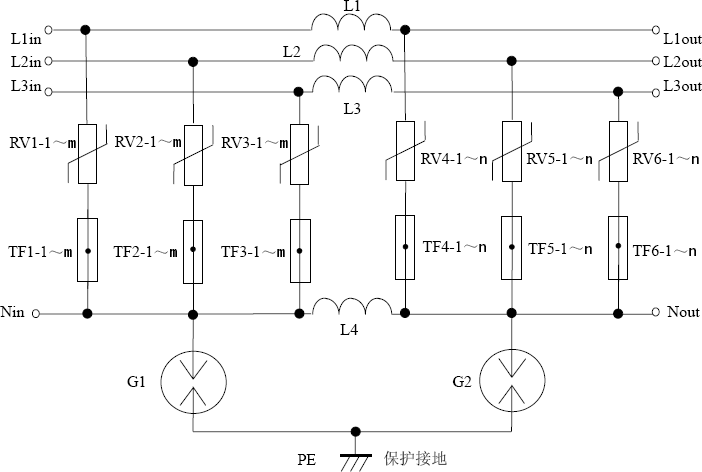 三相串联式交流电源